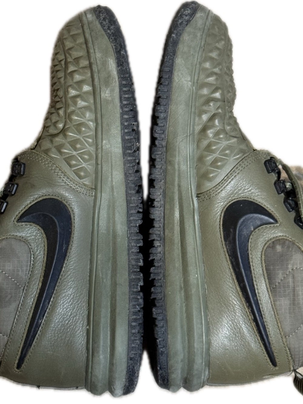 Nike lunar force 1 duckboot medium olive mens sz 9 - Picture 5 of 7